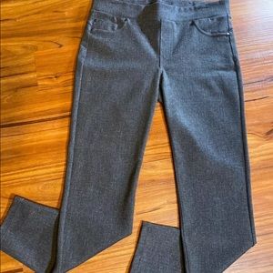 Liverpool Jean Co Womens Grey Legging pants